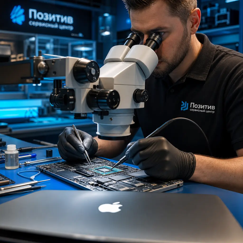 Замена видеокарты Apple MacBook в Пушкино