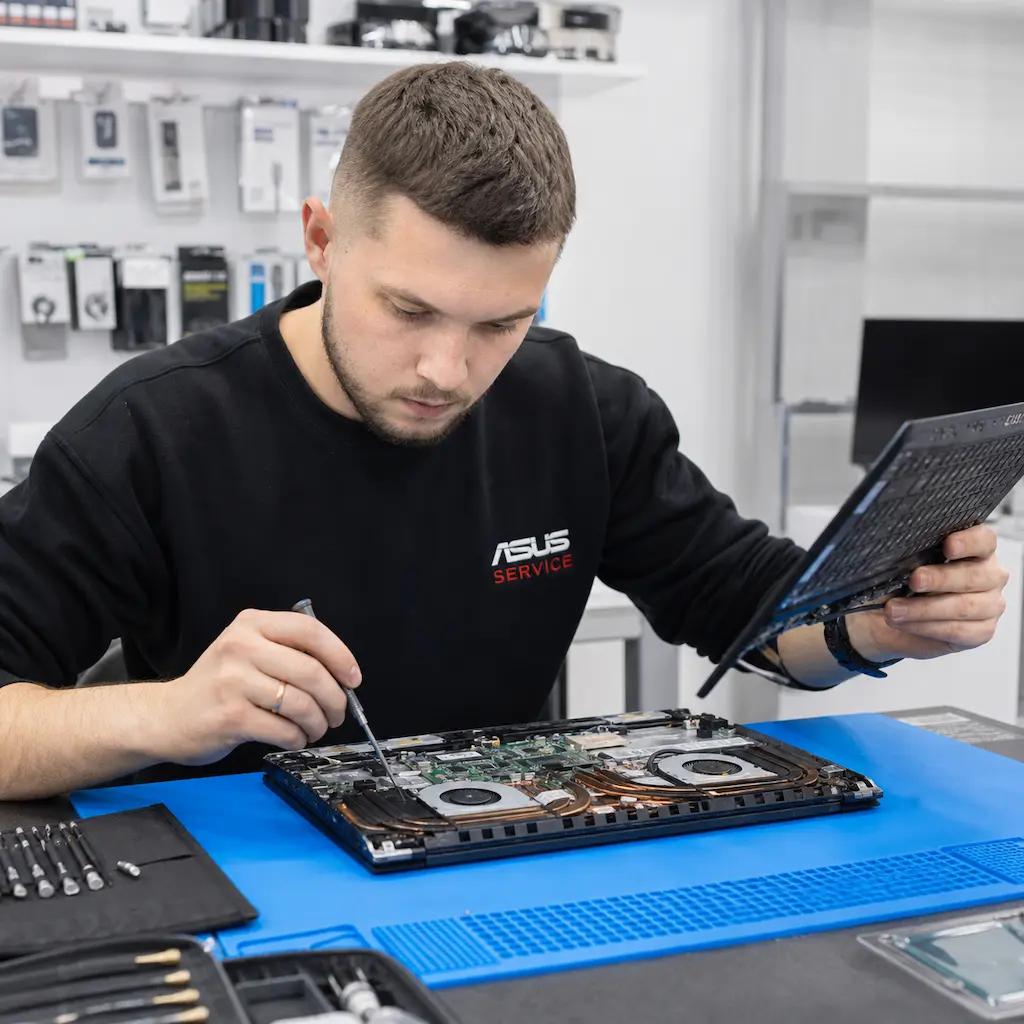 заменить клавиатуру на ноутбуке Asus в Пушкино