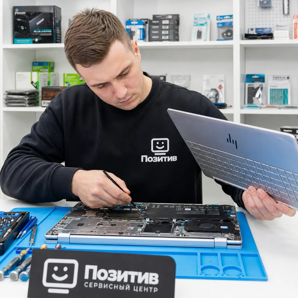 заменить клавиатуру на ноутбуке HP в Пушкино