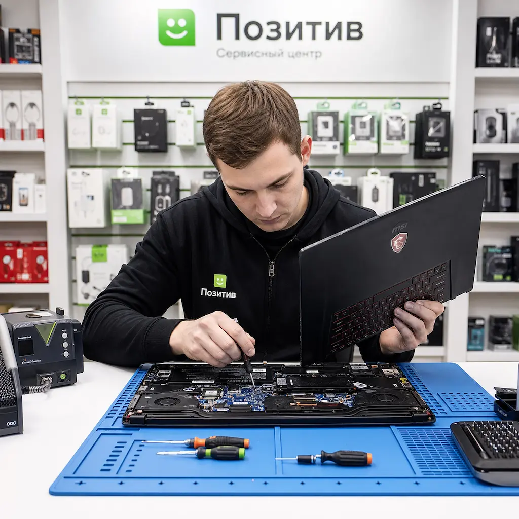 заменить клавиатуру на ноутбуке MSI в Пушкино