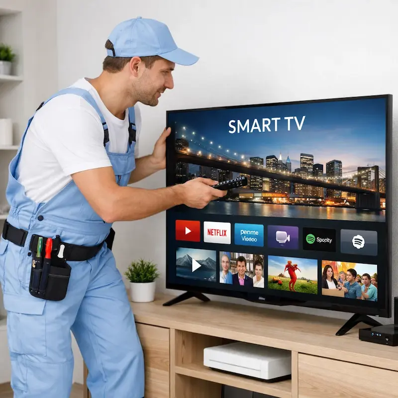 Как вызвать мастера для настройки Smart TV в Пушкино