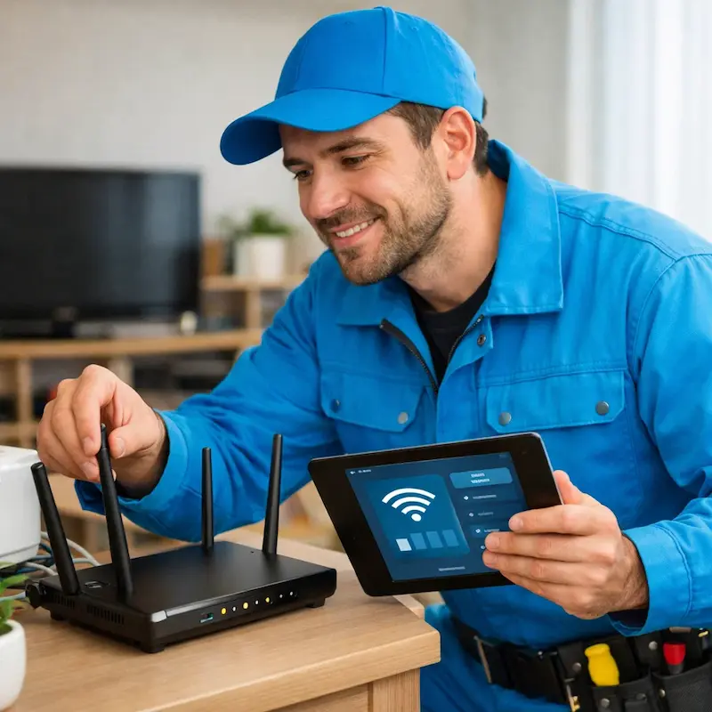 Настройка Wi-Fi для квартиры, дома и офиса в Пушкино