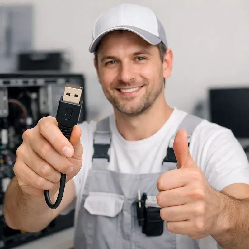 Настройка и установка новых устройств в Пушкино