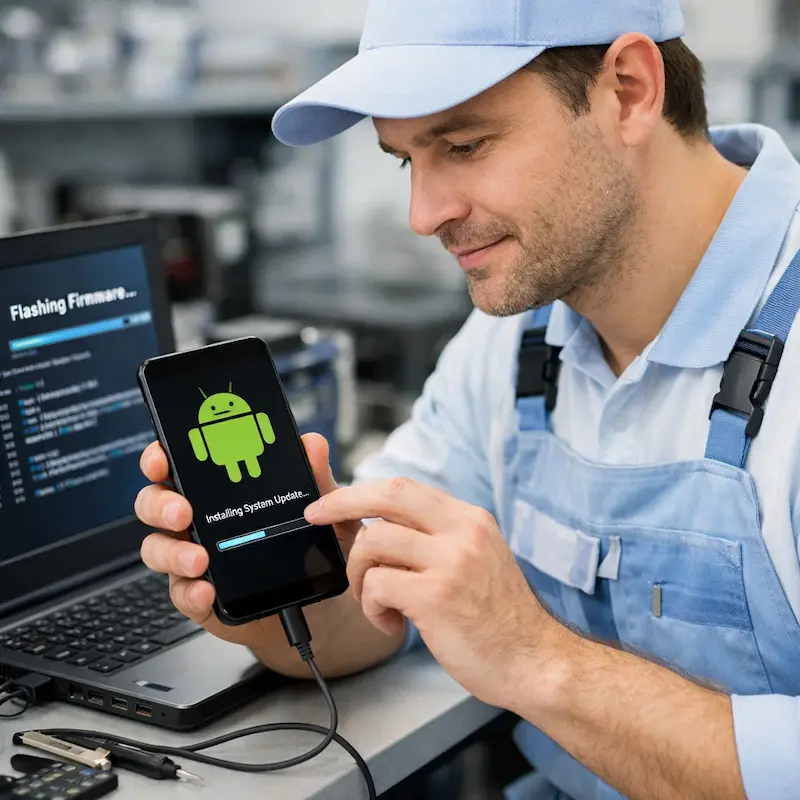 Перепрошить телефон в Пушкино