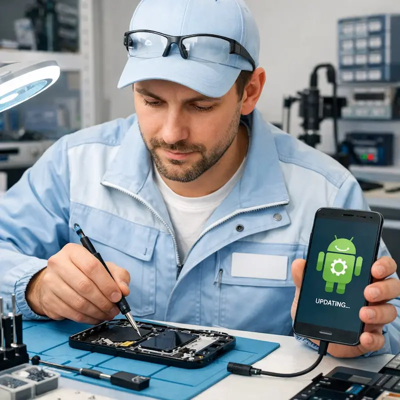 Настройка системы Android в Пушкино